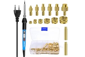 Frogetu Wkładka gwintowana, zestawy końcówek lutowniczych do wkładów gwintowanych, końcówka lutownicza do wkładów gwintowanych M2/M3/M4/M5/M6/M8