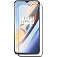 JGD PRODUCTS for OnePlus 6T, OnePlus 7 Tempered glass Screen Protector with Full Edge Protection and Easy Installation Kit