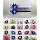 Gästebuch Hochzeit mit Namen und Datum