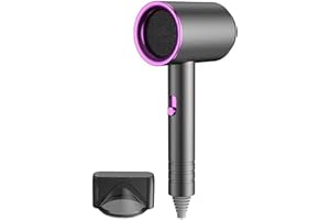 YHFVESV Haartrockner Profi Ionen, 2000W Föhn AC-Motor Schnell Trocknender Professioneller Fön mit 3 Hitzeeinstellungen, Haarföhn mit Konstantem Temperaturregler für Haarpflege mit Konzentratoren Stylingdüse