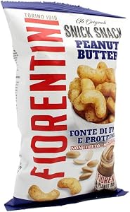 Fiorentini Alimentari Spa Snick Snack Cornetti di Mais con Peanut Butter 70 g