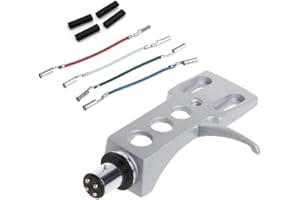 LAMALA Universale Phono Stylus Cartuccia Rack Giradischi Headshell per Giradischi Accessori Phono con Leadwires
