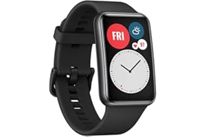 HUAWEI Reloj Inteligente Watch FIT New Edition, GPS, Black