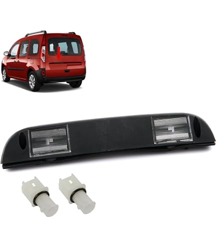 Câble Plaque Immatriculation 2 Broches Pour Renault Kangoo | EMSea Lot De 2