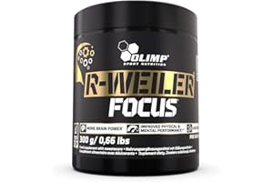 ‎OLIMP SPORT NUTRITION OLIMP SPORT NUTRITION- R-Weiler Focus Nahrungsergänzungsmittel für mehr Leistung und Konzentration. Bringt dein pre Workout Booster auf ein ganz neues Level! | Geschmacksrichtung: Cola (300 g)