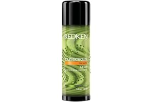 Redken, Crema Sérum Hidratante sin aclarado, Activador de rizos, para cabello rizado y ondulado, Curvaceous Full Swirl, 150 ml