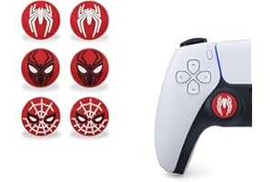 M MARIE MADELEINE EMPORIUM MME Tapas de Joystick compatibles con Mando PS5 PS4 Xbox, Funda Joystick PS4, Grips Mando Play 4, Accesorios PS5, Ps5 Controller, Funda Mando PS5 (Rojo)