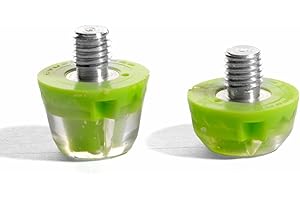 STUDIAMONDS 2 Tacos de Fútbol Rosca Estándar-Tacos de Goma para Botas de Fútbol