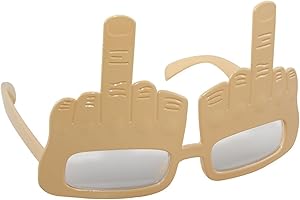 P'TIT CLOWN P´Tit Clown – 35380 – Gafas de plástico – Dedo de Honor – Talla única