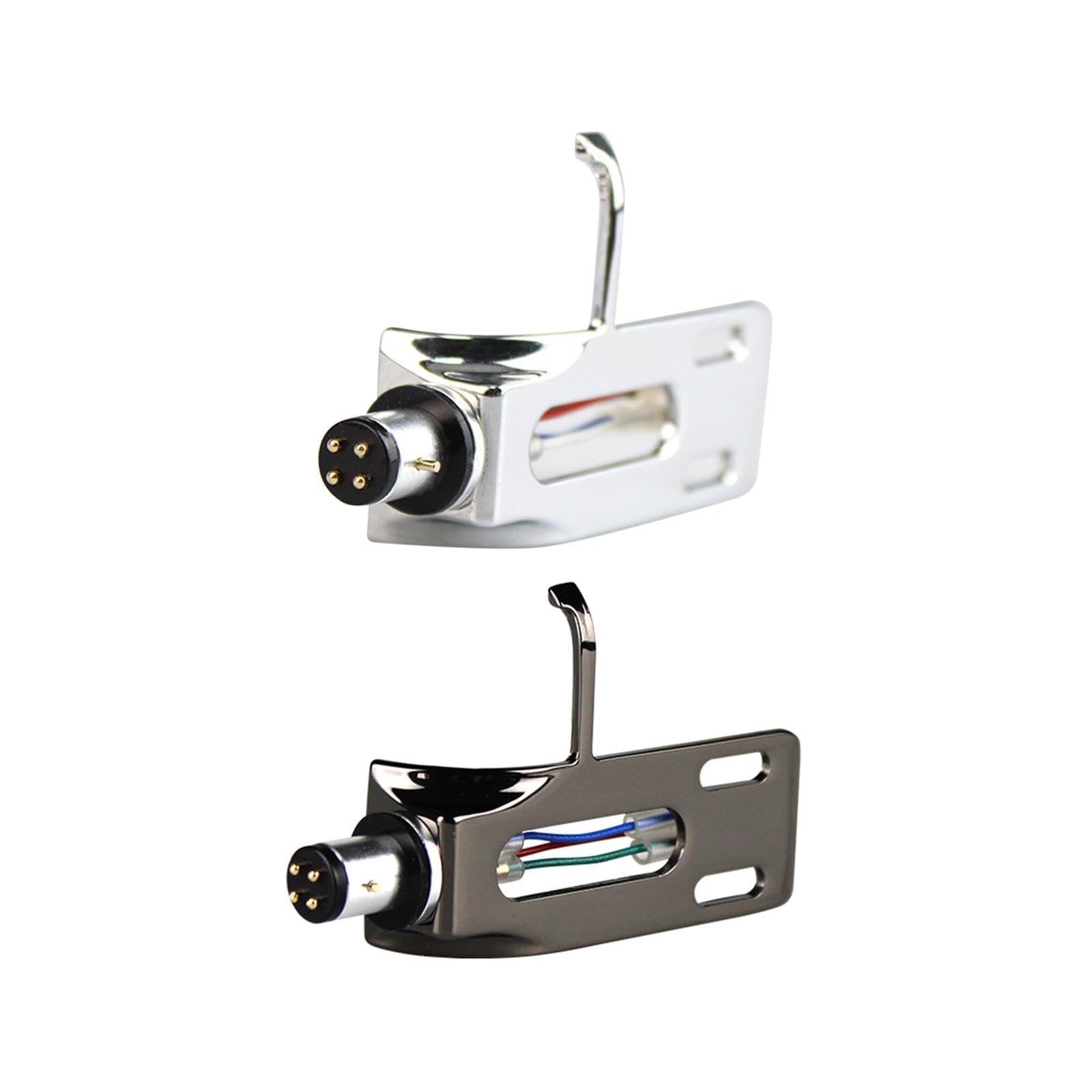 MERISHOPP Turntable Headshell Phono Headshell Hardware Turntable Parts Universal Silver Consumer Electronics | TV, Video & Home Audio | TV, Video & Audio Parts | Record Player, Turntable Parts