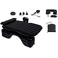 Onirii Inflatable Car Air Mattress Back Seat Bed Car Camping Air Mattress Blow Up Bed,Portable Car Travel Mattress,Car Sleeping Mattress Bed for Car Universal SUV