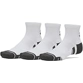 Under Armour New Ua Perf Tech 3pk Qtr Socks Unisex Adult