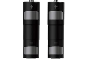 NexiGo Lot de 2 Piles AA Rechargeables 1850 mAh pour manettes Quest 2