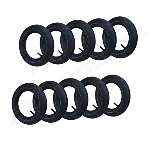 10 Stück Schlauch 4.00-8 für Rad 400mm 4.80/4.00-8 Schubkarre, Bollerwagen,Gokart,Karre