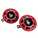 Produktbild 139dB Supertone Grill Horn Hupe Klang für Subaru Impreza AUTO Motorrad 12V (Rot)