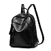 Produktbild sprnb modische Schultertasche, weibliche Rucksack, Reisetasche, Schwarz
