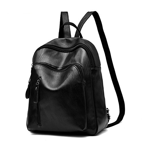 Preisvergleich Produktbild sprnb modische Schultertasche, weibliche Rucksack, Reisetasche, Schwarz