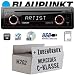 Produktbild Mercedes C-Klasse W202 - Autoradio Radio Blaupunkt Alicante 170 - CD/MP3/USB - Einbauzubehör - Einbauset
