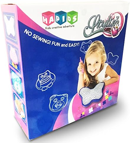 HAPIDS Crafts for girls by Perfect Girls Gifts and Activity set that promotes creative learning (Owl)