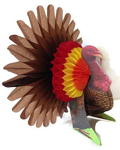 Preisvergleich Produktbild Thanksgiving Turkey Paper Table Centerpiece by Momentum Brands