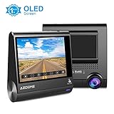 ▶【SUPER NACHTSICHT】Die Dashcam hat 170° Weitwinkelobjektiv und infrarote Nachtsicht. Damit können Sie FHD Video in der Nacht aufnehmen. Und bei Regen kann die Autokamera auch klares Video bieten. Die Dash Camera kann die Rückfahrkamera verbinden. Dann können Sie Ihr Auto mühlos einparken.(Rückfahrkamera ist nicht inbegriffen)