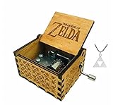 Cuzit The Legend of Zelda Boîte à musique en bois à manivelle Musique du film