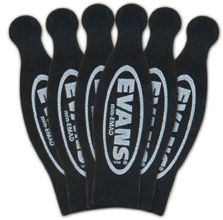 Evans MINEMAD Tom and Snare Damping