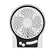 Produktbild hebey Portable USB Mini Fan, 11,4 Schreibtisch Desktop Tisch Elektrische leise Lüfter mit LED-Licht, multifunktional USB Fan Personal Cooling Fan 3 Modi Wind Speed verstellbar mit 18650 Akku und USB-Kabel für Zimmer Büro Outdoor-Reise Camping Auto