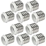 e40 e27 difference LANGLEBIG: - Lampensockel Adapter Konverter sind aus einem wirklich harten und hochwertigen feuerfesten PBT-Kunststoff, besonders langlebig.
