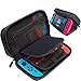 Price comparison product image ButterFox Carry Case Stand Compatible with Nintendo Switch with 19 Game card holders - Black