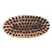 B-Comrade(TM) Beard Bristle Brush, Wooden Military Boar Bristle Brush