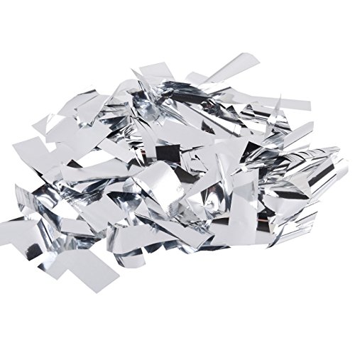 10 Stück XL Silber Party Popper Konfetti Shooter 4 Meter Schussweite - 4