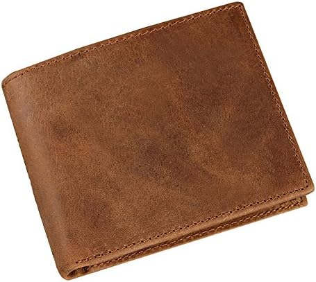 GoblinKingdom Men's RFID Blocking Vintage Leather Bifold Wallet