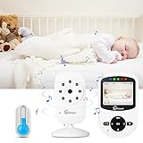 iLifeSmart SM24 Video Baby Monitor 2.4 Inch Babyphone mit Nachtsicht Temperaturüberwachung und Timer-Einstellung Funktionen Drahtlos Digital Kamera - 8