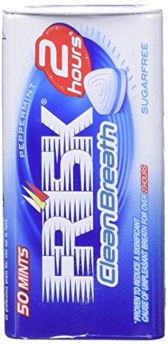Frisk Pastilles rafraîchissantes sans sucres Clean Breath à la Menthe - Boîte de 12 Etuis métalliques