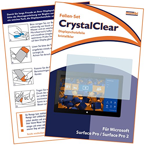 mumbi Displayschutzfolie Microsoft Surface Pro / Microsoft Surface Pro 2 Schutzfolie - 2