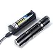 Produktbild Sofirn Aufladbare Taschenlampe 1000lm mit Cree XM-L2 LED Taschenlampe 18650 Superhell Praktische LED Taschenlampe Licht Set Aluminium IPX8 Wasserfest, 5 Leuchtmodi für Indoor und Outdoor