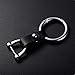 Produktbild QJONKE Keychain Männer Frauen Metall Taille Hängende Ring Geschenk , x2