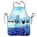 Produktbild Penguins Dancing On Glacier Schürzen Lätzchen Mens Womens Lace Adjustable Polyester Cleaning Serving Waitress Aprons