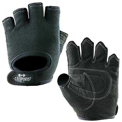 Fitnesshandschuhe „Power-Handschuh Komfort“ F4-1 / Sport- , Fitness- , Freizeit-Handschuhe / Farbe: schwarz / Für Männer, Frauen, Damen, Herren - 4