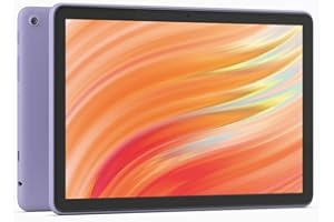 AMAZON FIRE TABLETS Certified Refurbished Amazon Fire HD 10 tablet, 10.1" vibrant Full HD screen, octa-core processor, 3 GB RAM, up to 13-h battery life, latest model (2023 release), 64 GB, Lilac, with adverts