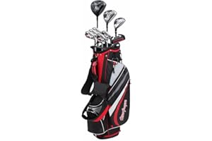MacGregor Golf DCT4000 Golf Clubs Set with Bag, Mens Left Hand (9 Clubs / 13 Pieces)