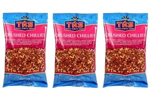 TRS - Rote Getrocknete Chili Flocken - 3er Pack (3 x 100g) - Extra scharf