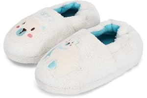 Cheerful Mario Winter Toddler Slippers 2-7 T Boys Girls Little Kids Home Shoes Soft and Anti slip Sole