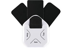 Vaessen Creative Paperfuel Papier, Perforatrice Coin 3 en 1, pour Projets DIY, Scrapbooking, Création de Cartes et Plus, Black/White, Taille unique