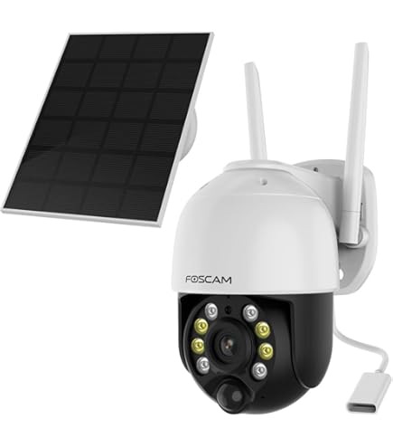 Foscam PD5 3K 5 MP WLAN-Überwachungskamera mit Schwenk- & Neigefunktion und automatischer Verfolgung 6954836099322