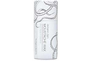 THE BRIGHTON BEARD CO. Brighton Beard Company Jevington Jiggsâ€™s Black Pepper & Grapefruit, Extra Firm Moustache Wax, Handmade & Reworkable Wax Stick 15ml