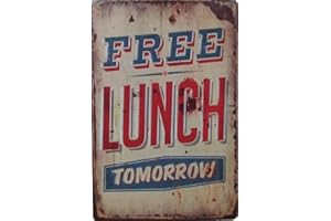 Ducomi Quadri Vintage Targhe Metallo Decorative Cucina e Casa - Targa con Stampe Americane Decorazione Muro Parete - Quadro Metallico Appendere - Poster Accessori Arredo Soggiorno (Quotes 30028)