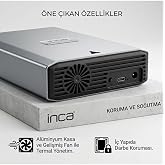 EXT-28TB 28TB Destekli 3.5'' Sata HDD/SSD Harici Disk USB 3.0/3.1 (Windows &amp; Macos Uyumlu)