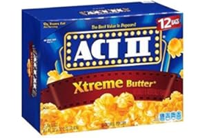 Act Ii Xtreme Butter Microwave Popcorn - 12 Bag Box 33.01 Oz by ACT II